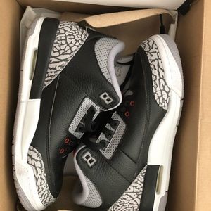Air Jordan 3 Retro OG BG ‘Black Cement